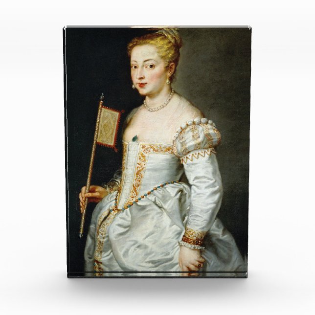 Bloc Photo Peter Paul Rubens Portrait d'une dame (Devant)