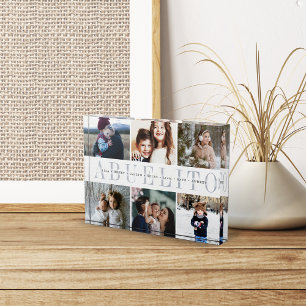 Bloc Photo Petits-enfants Abuelito personnalisés