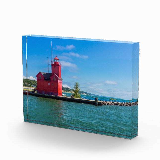 Bloc Photo Phare de Holland Harbour (Droite)
