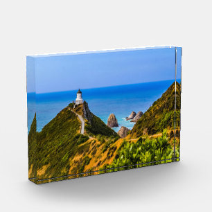 Bloc Photo Phare de Nugget Point, Nouvelle-Zélande