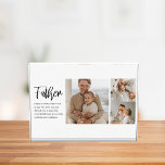 Bloc Photo Photo Collage Moderne Avec Père Meilleur Devis Cad<br><div class="desc">Une photo de collage moderne avec une citation sincère sur un père est le cadeau parfait pour montrer votre appréciation et l'amour pour votre père. Ce cadeau unique et personnalisé est une excellente façon de présenter vos souvenirs préférés ensemble et d'express votre gratitude pour tout ce qu'il a fait pour...</div>