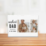 Bloc Photo Photo Collage moderne Happy Fête des pères Cadeau<br><div class="desc">Le cadeau "Modern Collage Photo Colorful Best Dad Ever" est un cadeau personnalisé et unique pour tout père qui mérite d'être célébré. Le cadeau est une photo collage composée de plusieurs images individuelles qui ont été soigneusement arrangées pour créer un design étonnant et attrayant. Le don est une excellente façon...</div>
