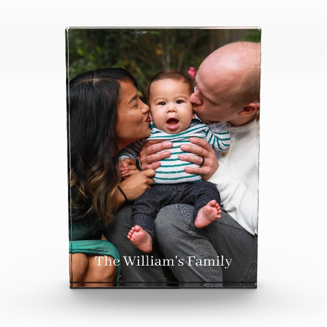 Bloc Photo Photo de famille customisée (Devant)