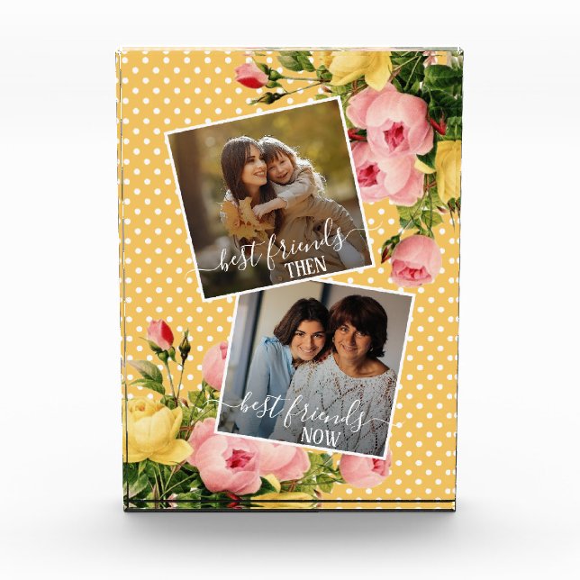 Bloc Photo Photo Personnalisée Meilleurs Amis Alors Et Mainte (Devant)