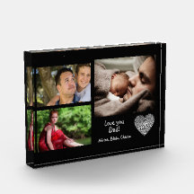 Photo personnalisée moderne Collage d'amour que pa