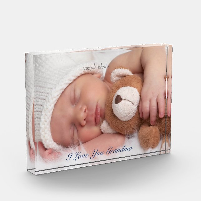 Bloc Photo Photo personnalisée, personnalisée, (Gauche)