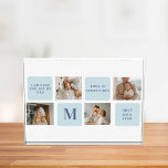 Bloc Photo Photos de Collage moderne Bleu Meilleurs Pères Cad<br><div class="desc">Des photos de collage moderne avec un thème bleu peuvent faire un grand cadeau pour la Fête des pères ou toute occasion de célébrer un père spécial. Les photos collages sont un moyen unique et créatif de présenter une collection de moments mémorables et peuvent être customisés pour s'adapter au style...</div>