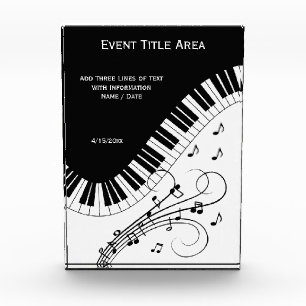 Bloc Photo Piano Keyboard Music Design