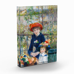 Bloc Photo Pierre-Auguste Renoir - Deux sœurs sur la terrasse