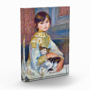 Bloc Photo Pierre-Auguste Renoir - Enfant au chat