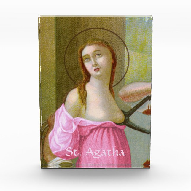Bloc Photo Pink St. Agatha (M 003) Poids du papier ou (Devant)