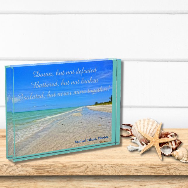 Bloc Photo Plage de l'île de Sanibel Floride Pré-ouragan Ian (Créateur téléchargé)