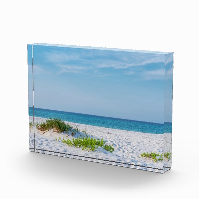 Bloc Photo Plage de sable blanc Plage de Floride (Droite)