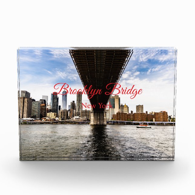Bloc Photo Pont de Brooklyn  (Devant)