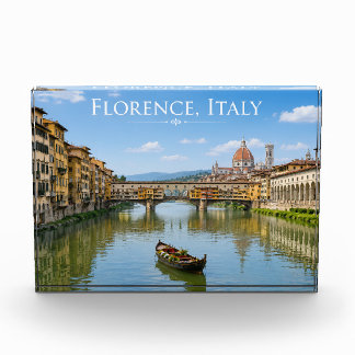 Bloc Photo Ponte Vecchio Paysage Urbain Romantique