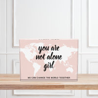 Positif Vous N'Êtes Pas Seul Citation Motivation F