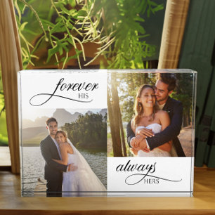 Bloc Photo Pour Toujours, Il A Toujours Un Mariage Élégant