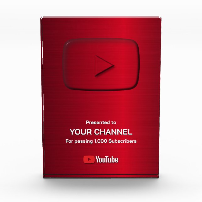 Bloc Photo Prix personnalisé Lire la plaque d'affichage du bo (Devant)