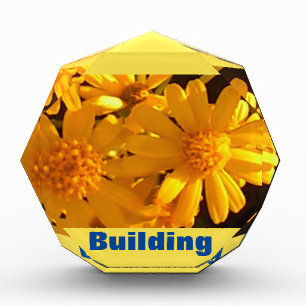 Bloc Photo Publicité Bâtiment de tournesol
