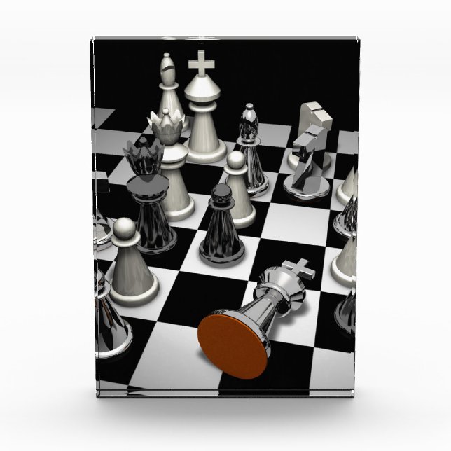 Bloc Photo Puzzle d'échecs (Devant)