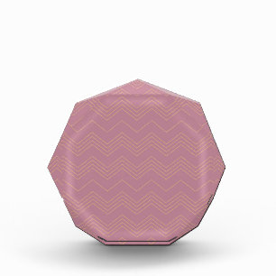 Bloc Photo Rose, simple, moderne, cool, motif en zigzag tenda