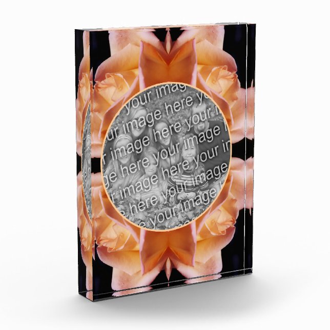 Bloc Photo Rosebud Flower Tinted Ajouter Votre Propre (Gauche)