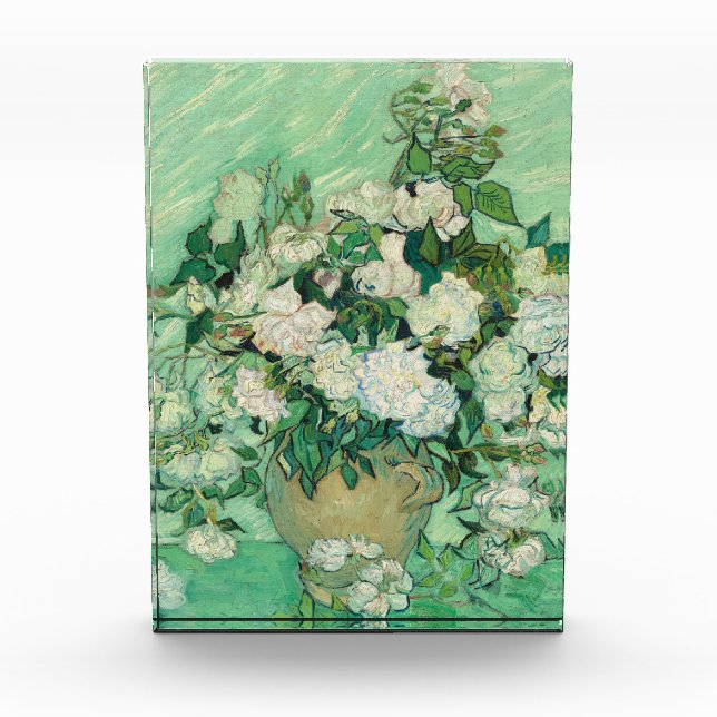 Bloc Photo Roses de Vincent van Gogh (Devant)