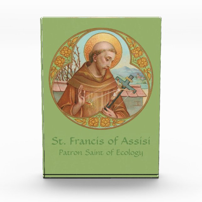 Bloc Photo Saint François d'Assise (BK 002) (Devant)
