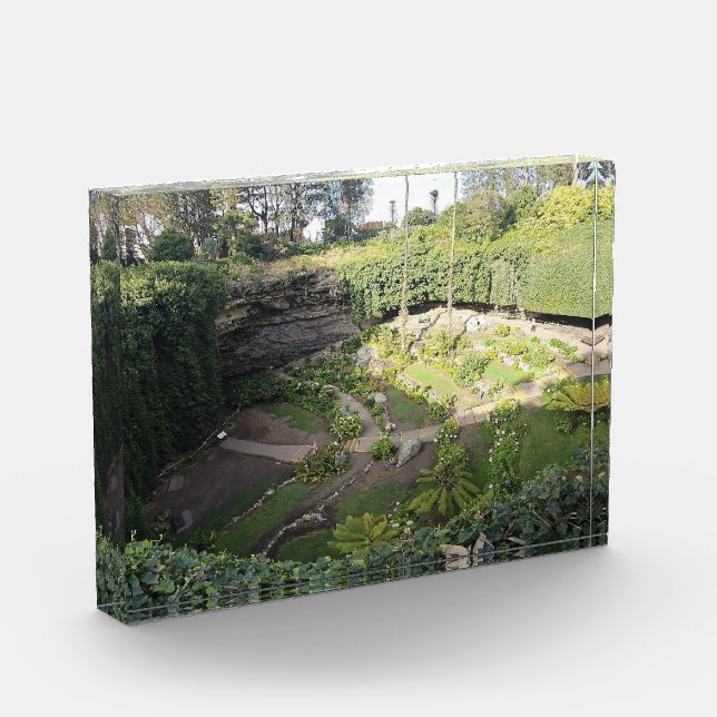 Bloc Photo Sanctuaire caché Umpherston Sinkhole (Gauche)