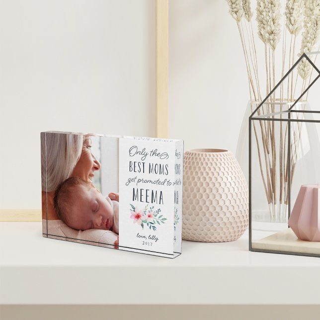 Bloc Photo Seules les meilleures mamans sont promues à Meema (Créateur téléchargé)