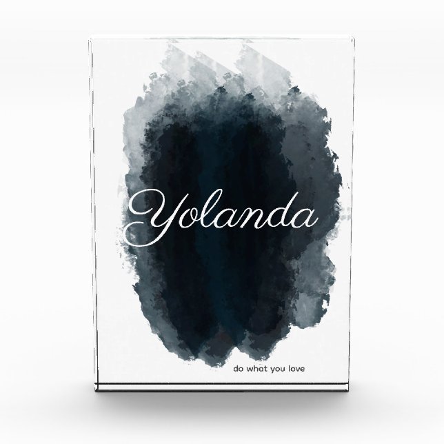 Bloc Photo Signature en gras (Devant)