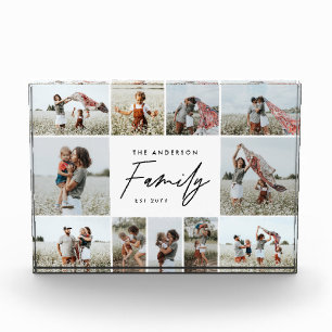 Bloc Photo simple et moderne cadeau multi photo famille