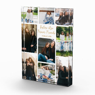 Bloc Photo Sisters Forever Friends Collage Citation personnal