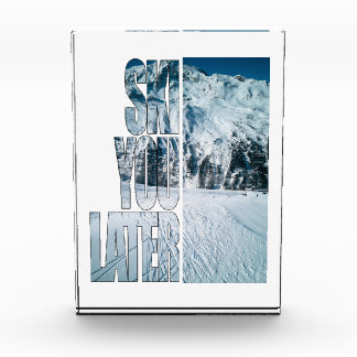 Bloc Photo Ski You Later Funny Skiing Winter Sports Gift