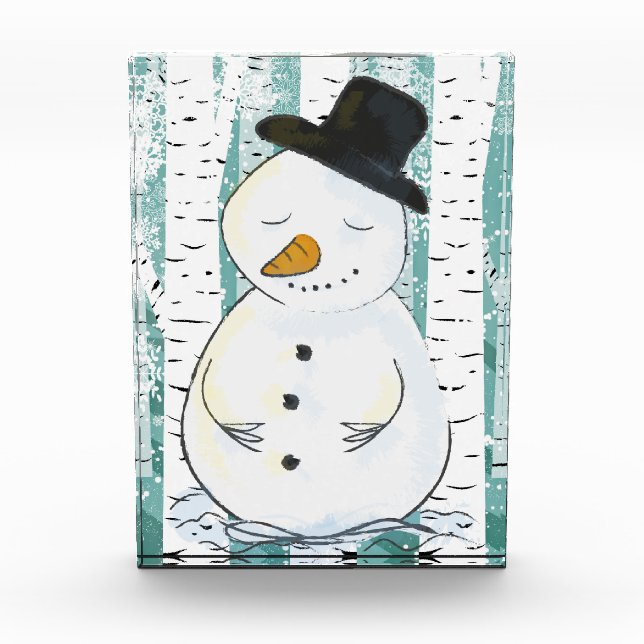 Bloc Photo Snowman (Devant)