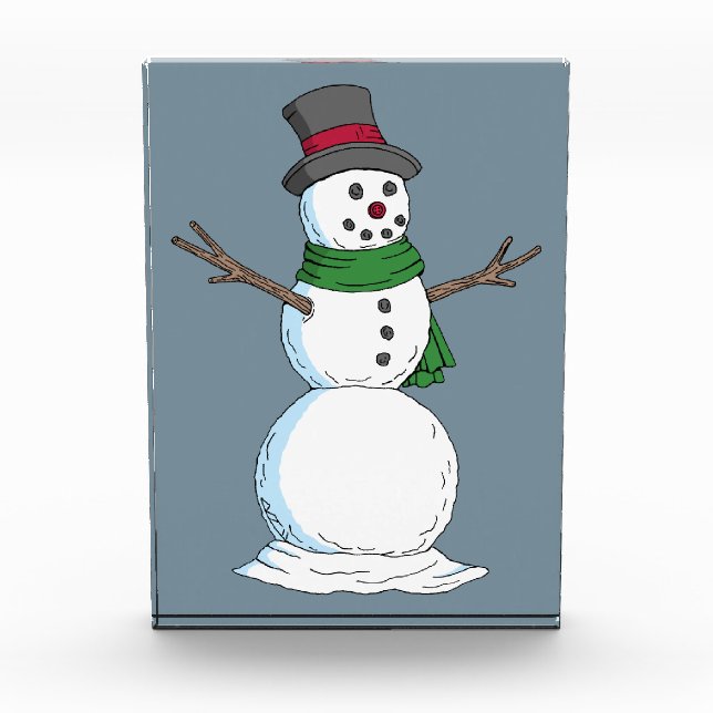 Bloc Photo Snowman (Devant)