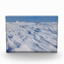 Solitude nordique dunes de neige hivernales