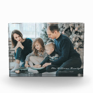 Bloc Photo Souvenirs de la famille de Noël