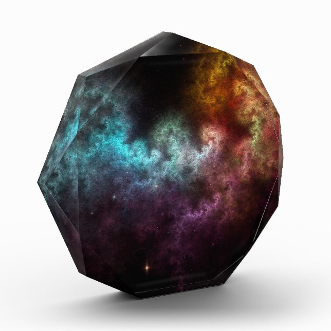 Bloc Photo Squiggley Nebula Star Dust Cloud CRQENH (Gauche)