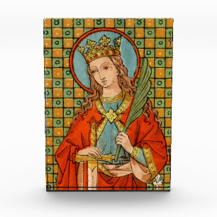 Bloc Photo St. Barbara de Nicomedia (JP 01) Poids du papier o