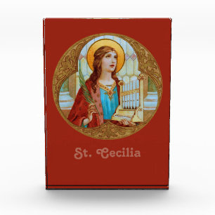 Bloc Photo St. Cecilia de Rome (BK 003) Verticale