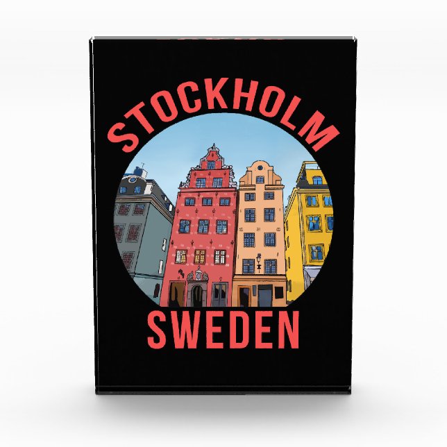Bloc Photo Stockholm Suède (Devant)
