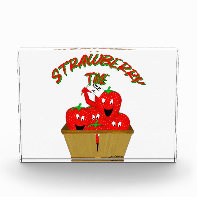 Bloc Photo Strawberry Time ! (Devant)