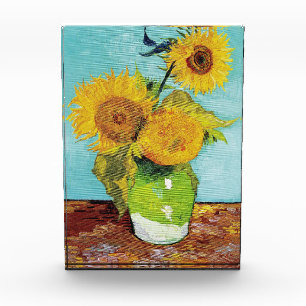 Bloc Photo Sunflowers Vincent van Gogh