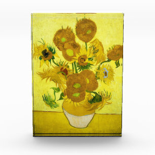 Bloc Photo Sunflowers Vincent van Gogh