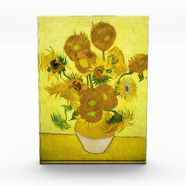 Bloc Photo Sunflowers Vincent van Gogh (Devant)