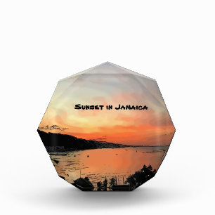 Bloc Photo Sunset en Jamaïque