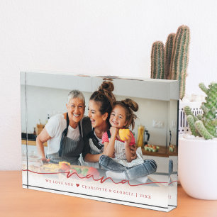 Bloc Photo superposition de script Nana We Love You Photo B