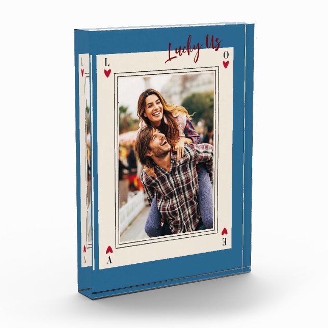 Bloc Photo Sweet Romantic Retro Cadeaux de Saint-Valentin Blo (Gauche)