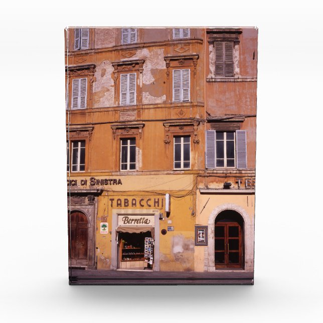 Bloc Photo Tabac Boutique Perugia Poster Plaque (Devant)